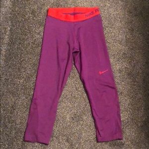 Nike pro work out leggings